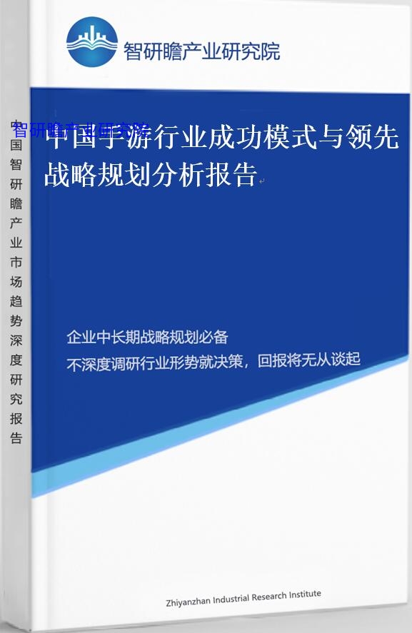 中国手游行业成功模式与领先战略规划分析报告