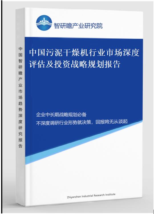 中国污泥干燥机行业市场深度评估及投资战略规划报告